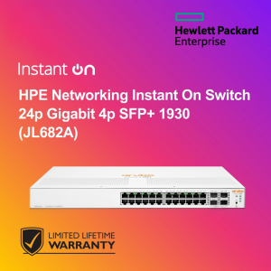 HPE Networking Instant On Switch 24p Gigabit 4p SFP+ 1930 (JL682A)