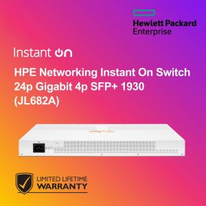 HPE Networking Instant On Switch 24p Gigabit 4p SFP+ 1930 (JL682A)