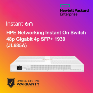HPE Networking Instant On Switch 48p Gigabit 4p SFP+ 1930 (JL685A)
