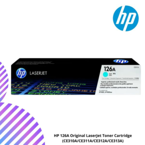 HP 126A Original LaserJet Toner Cartridge (CE310A/CE311A/CE312A/CE313A)