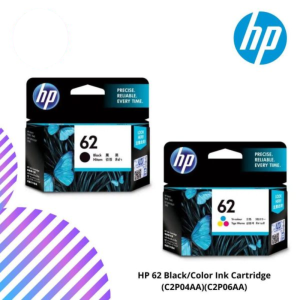 HP 62 Black/Color Ink Cartridge (C2P04AA)(C2P06AA)