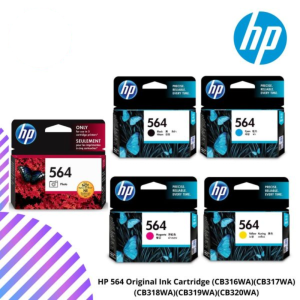 HP 564 Original Ink Cartridge (CB316WA)(CB317WA)(CB318WA)(CB319WA)(CB320WA)