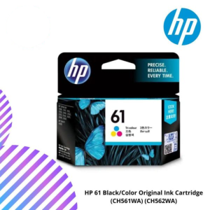 HP 61 Black/Color Original Ink Cartridge (CH561WA) (CH562WA)