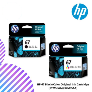 HP 67 Black/Color Original Ink Cartridge (3YM56AA) (3YM55AA)