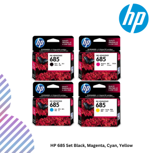 Clear Stock! HP 685 Set Black, Magenta, Cyan, Yellow + Free Gift (Expired: Dec 2016)
