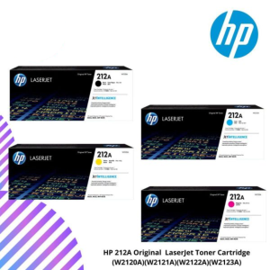 HP 212A Original  LaserJet Toner Cartridge (W2120A)(W2121A)(W2122A)(W2123A)