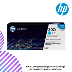 HP 307A Original LaserJet Toner Cartridge (CE740A)(CE741A)(CE742A)(CE743A)