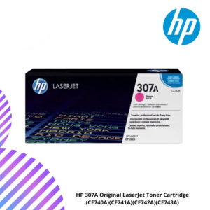 HP 307A Original LaserJet Toner Cartridge (CE740A)(CE741A)(CE742A)(CE743A)