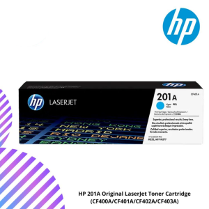 HP 201A Original LaserJet Toner Cartridge (CF400A/CF401A/CF402A/CF403A)
