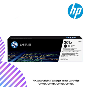 HP 201A Original LaserJet Toner Cartridge (CF400A/CF401A/CF402A/CF403A)