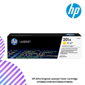 HP 201A Original LaserJet Toner Cartridge (CF400A/CF401A/CF402A/CF403A)