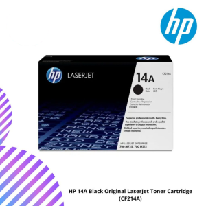 HP 14A Black Original LaserJet Toner Cartridge (CF214A)
