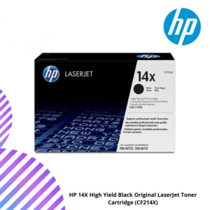 HP 14X High Yield Black Original LaserJet Toner Cartridge (CF214X)