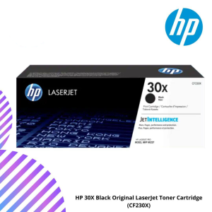 HP 30X High Yield Black Original LaserJet Toner Cartridge (CF230X)