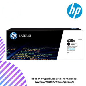 HP 658A Original LaserJet Toner Cartridge (W2000A/W2001A/W2002AW2003A)