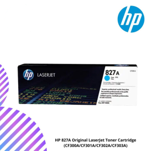 HP 827A Original LaserJet Toner Cartridge (CF300A/CF301A/CF302A/CF303A)