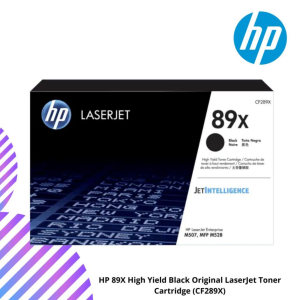 HP 89X High Yield Black Original LaserJet Toner Cartridge (CF289X)