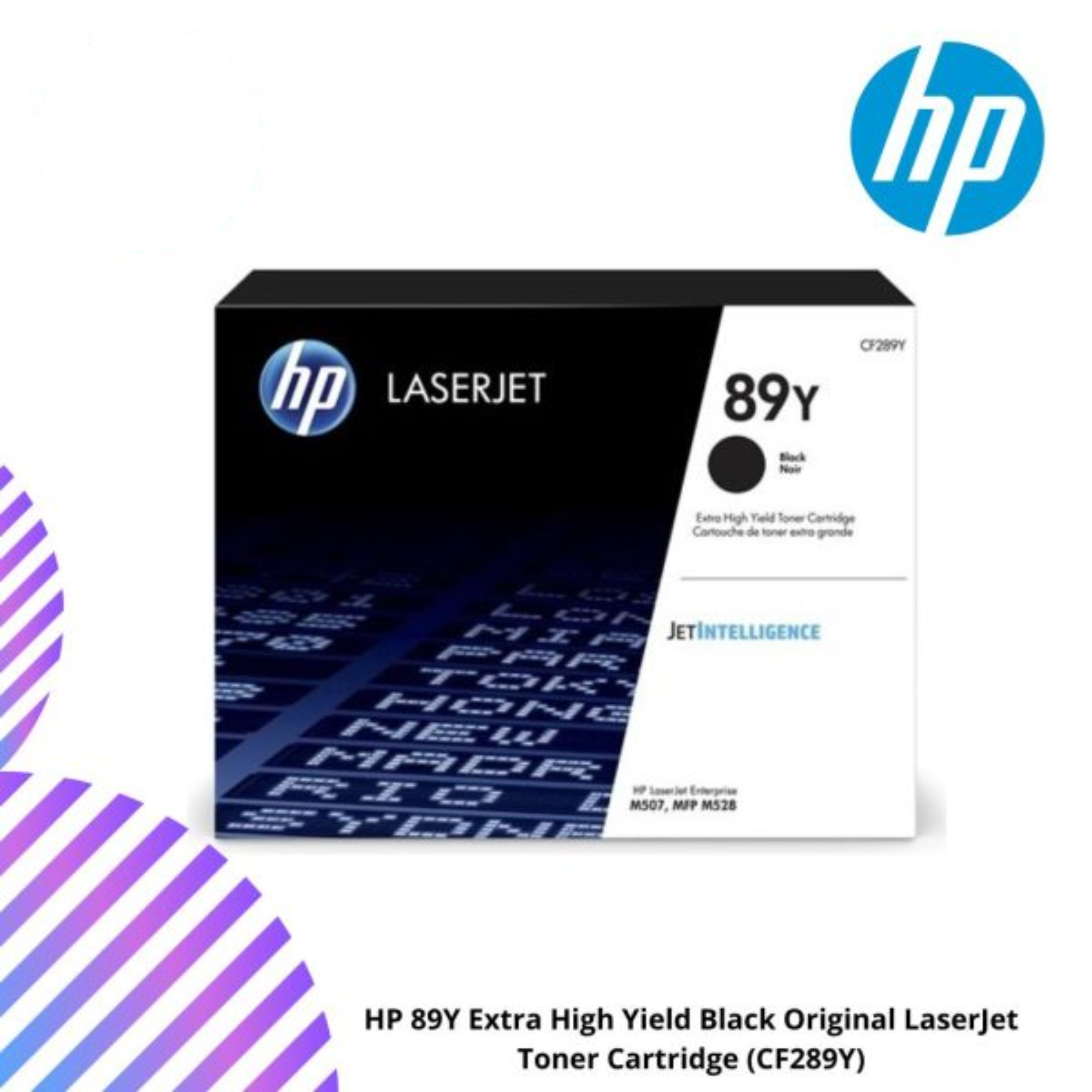 HP 89Y Extra High Yield Black Original LaserJet Toner Cartridge (CF289Y ...