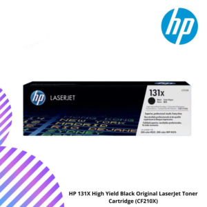 HP 131X High Yield Black Original LaserJet Toner Cartridge (CF210X)
