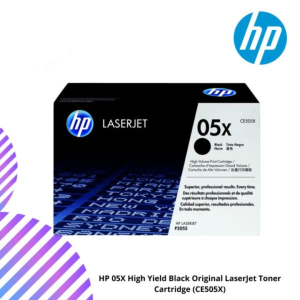 HP 05X High Yield Black Original LaserJet Toner Cartridge (CE505X)
