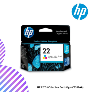 HP 22 Tri-Color Ink Cartridge (C9352AA)