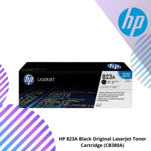 HP 823A Black Original LaserJet Toner Cartridge (CB380A)