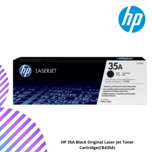 HP 35A Black Original Laser Jet Toner Cartridge(CB435A)