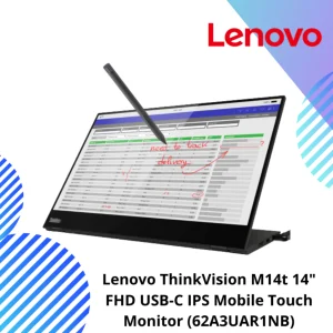 Lenovo ThinkVision M14/M14t 14-inch FHD LED Backlit LCD Monitor(61DDUAR6WW)/(62A3UAR1NB,touchscreen)