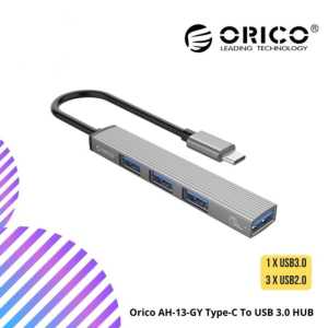Orico AH-13-GY Type-C To USB 3.0 HUB