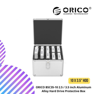 ORICO BSC35-10 2.5 / 3.5 inch Aluminum Alloy Hard Drive Protective Box