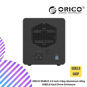 ORICO 9548U3 3.5 inch 4 Bay Aluminum Alloy USB3.0 Hard Drive Enclosure