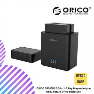 ORICO DS200U3 3.5 inch 2 Bay Magnetic-type USB3.0 Hard Drive Enclosure
