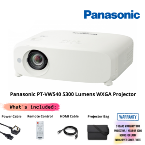 Panasonic PT-VW540 5300 Lumens WXGA Projector