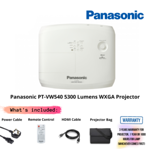 Panasonic PT-VW540 5300 Lumens WXGA Projector