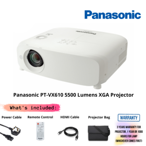 Panasonic PT-VX610 5500 Lumens XGA Projector