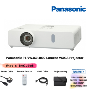 Panasonic PT-VW360 4000 Lumens WXGA Projector