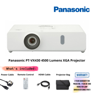 Panasonic PT-VX430 4500 Lumens XGA Projector
