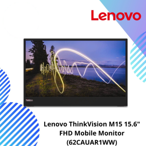 Lenovo ThinkVision M15 15.6" FHD Mobile Monitor (62CAUAR1WW)