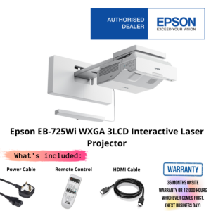 Epson EB-725W WXGA 3LCD Laser Projector