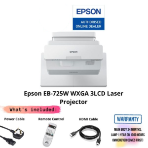 Epson EB-725W WXGA 3LCD Laser Projector