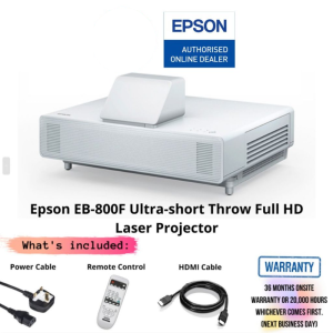 Epson EB-800F Ultra-short Throw Full HD Laser Projector