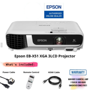 Epson EB-X51 XGA 3LCD Projector