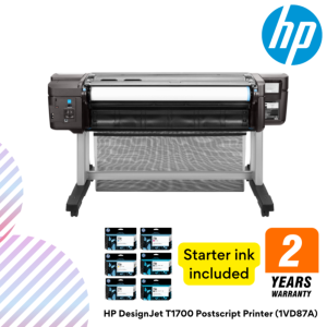 HP DesignJet T1700 Postscript Printer (1VD87A)
