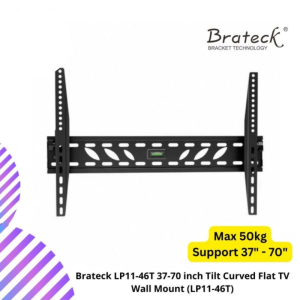 Brateck LP11-46T 37-70 inch Tilt Curved Flat TV Wall Mount (LP11-46T)