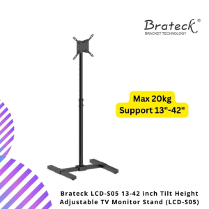 Brateck LCD-S05 13-42 inch Tilt Height Adjustable TV Monitor Stand ( LCD-S05 )