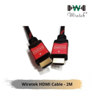 Wiretek HDMI Cable - 2M