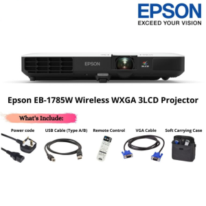 Epson EB-1785W Wireless WXGA 3LCD Projector