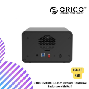 ORICO 9528RU3 3.5-Inch External Hard Drive Enclosure with RAID