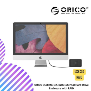 ORICO 9528RU3 3.5-Inch External Hard Drive Enclosure with RAID
