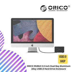 ORICO 9528U3 3.5 inch Dual Bay Aluminum Alloy USB3.0 Hard Drive Enclosure